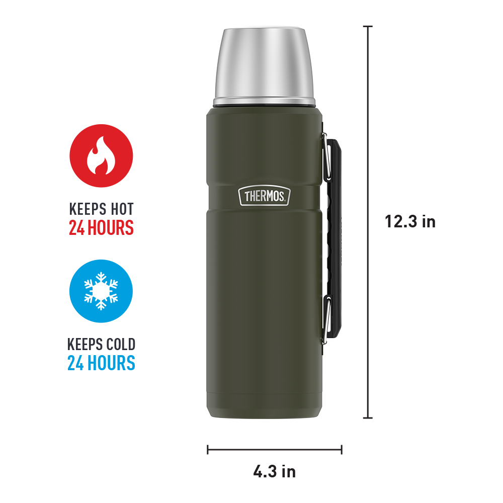 40oz Stainless King™ Beverage Bottle - Image 23