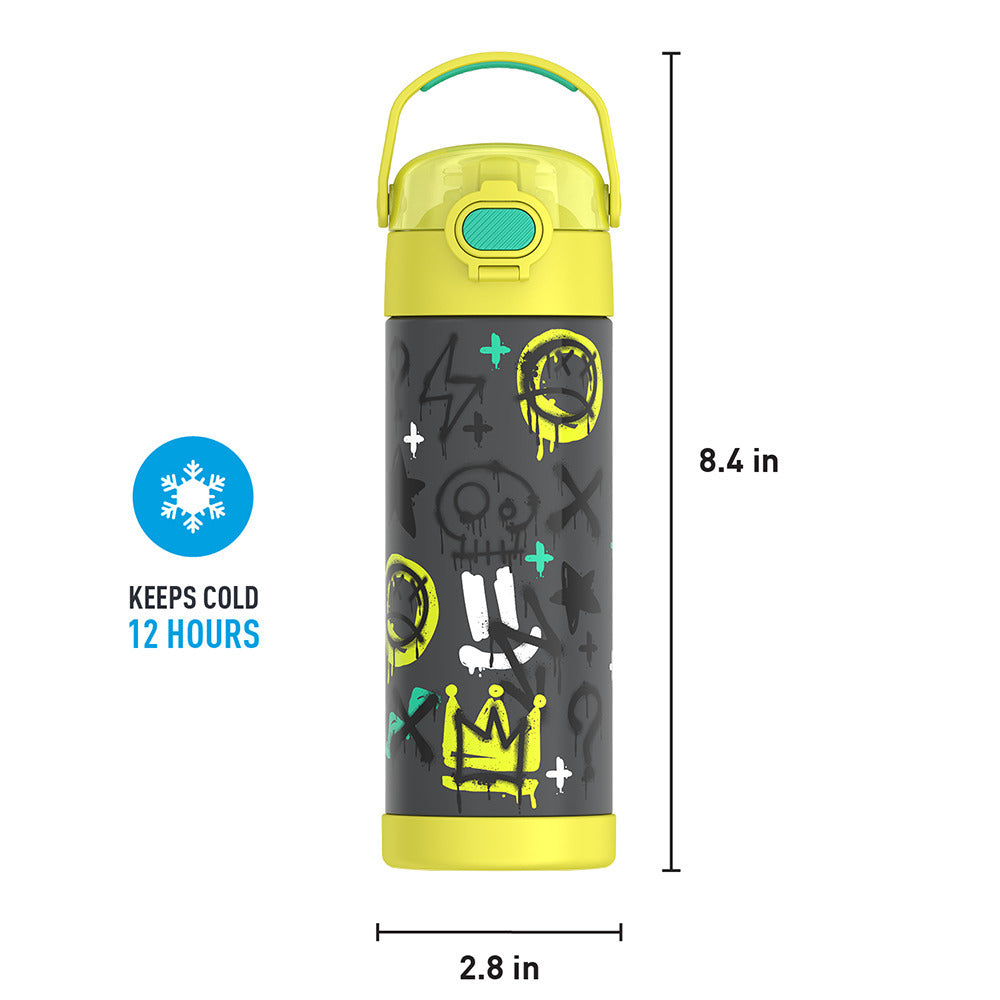 16oz FUNtainer® Water Bottle With Locking Lid - Image 21
