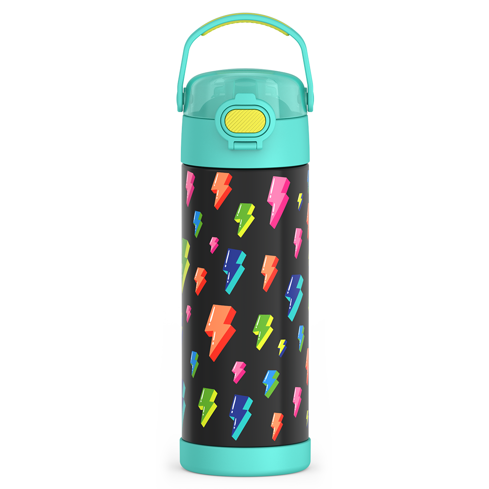 16oz FUNtainer® Water Bottle With Locking Lid - Image 135