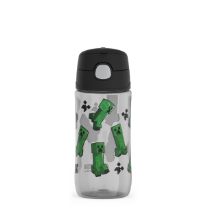 16oz Thermos® Kids Water Bottle With Spout Lid Minecraft