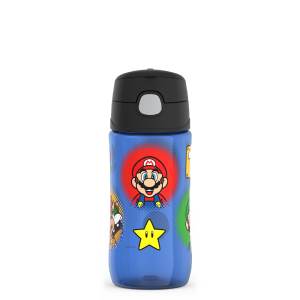 16oz Thermos® Kids Water Bottle With Spout Lid Mario Kart™