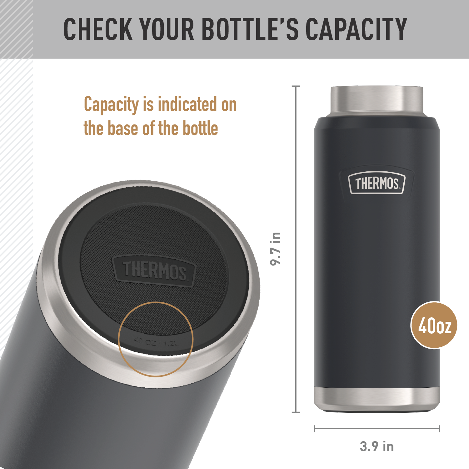 32oz ICON™ BEVERAGE BOTTLE - REPLACEMENT LID - Image 5
