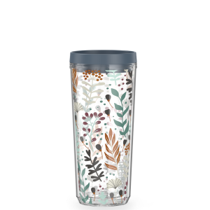 24oz Double Wall Tumbler Whimsical Leaves