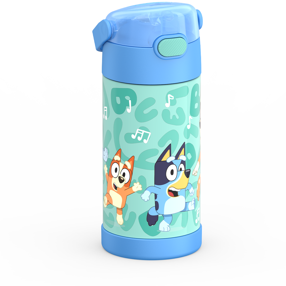 12oz FUNtainer® Water Bottle Bluey - Image 2