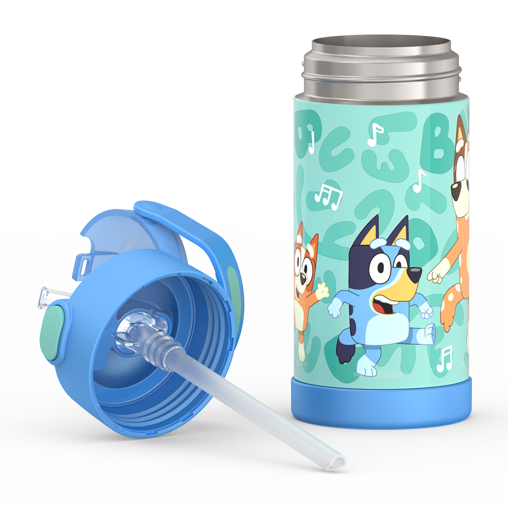 12oz FUNtainer® Water Bottle Bluey - Image 10