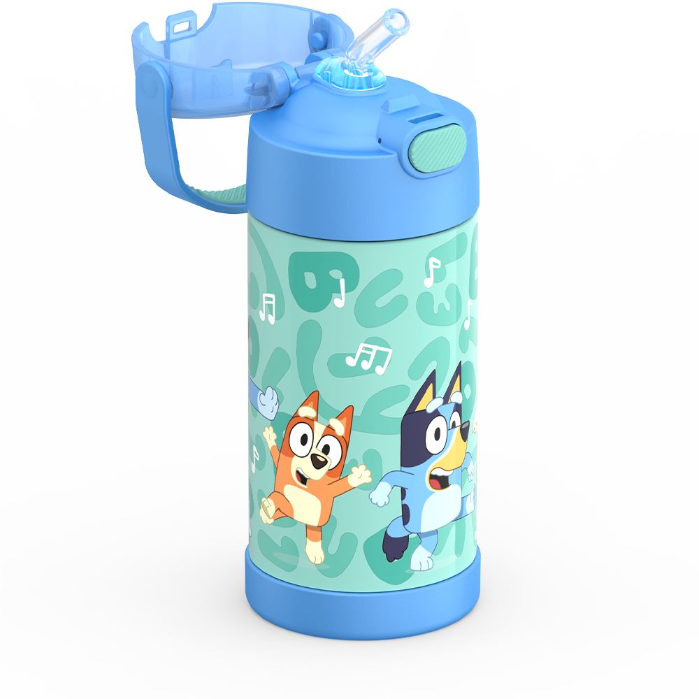 12oz FUNtainer® Water Bottle Bluey - Image 9