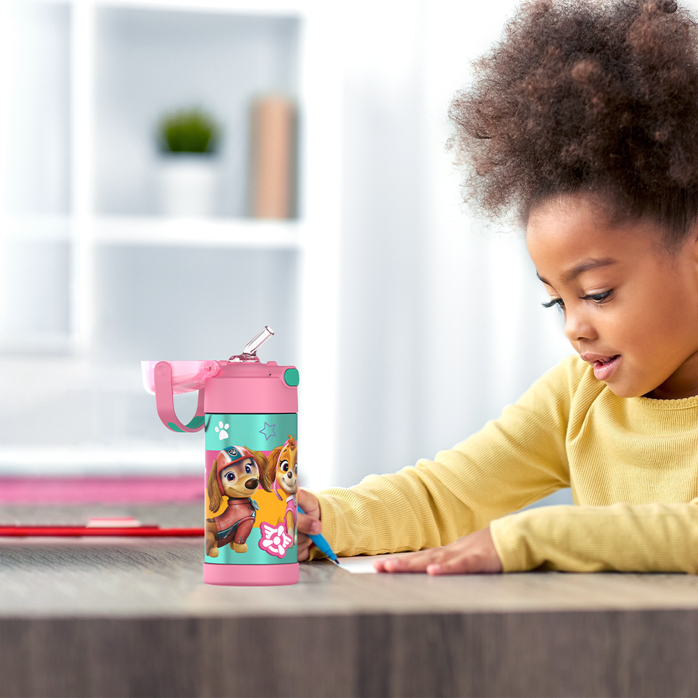 12oz FUNtainer® Water Bottle Paw Patrol Girl - Image 7