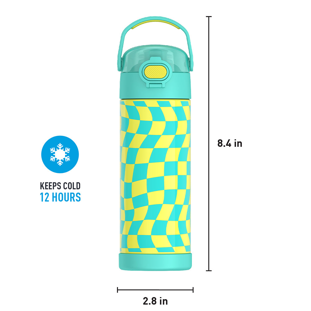 16oz FUNtainer® Water Bottle With Locking Lid - Image 122