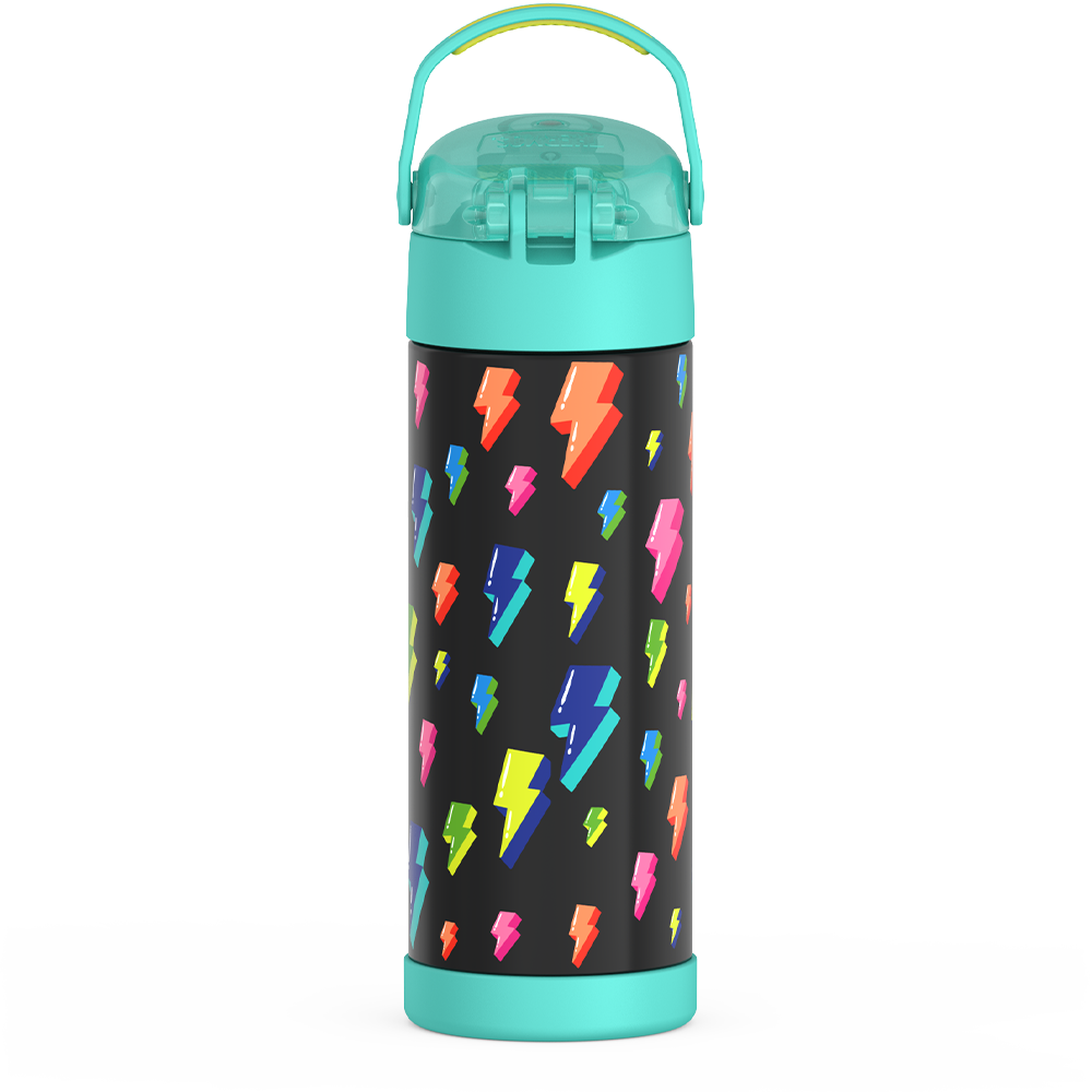 16oz FUNtainer® Water Bottle With Locking Lid - Image 136