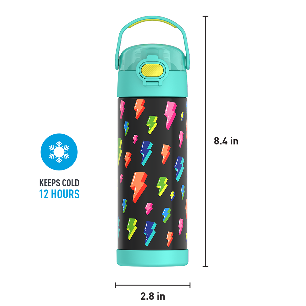 16oz FUNtainer® Water Bottle Patterns - Image 59