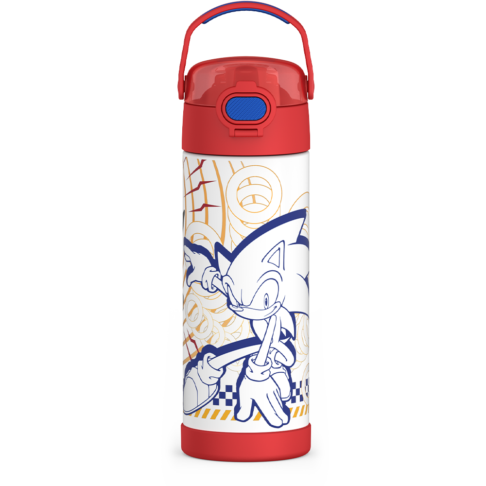 16oz FUNtainer® Water Bottle Sonic the Hedgehog™ - Image 3