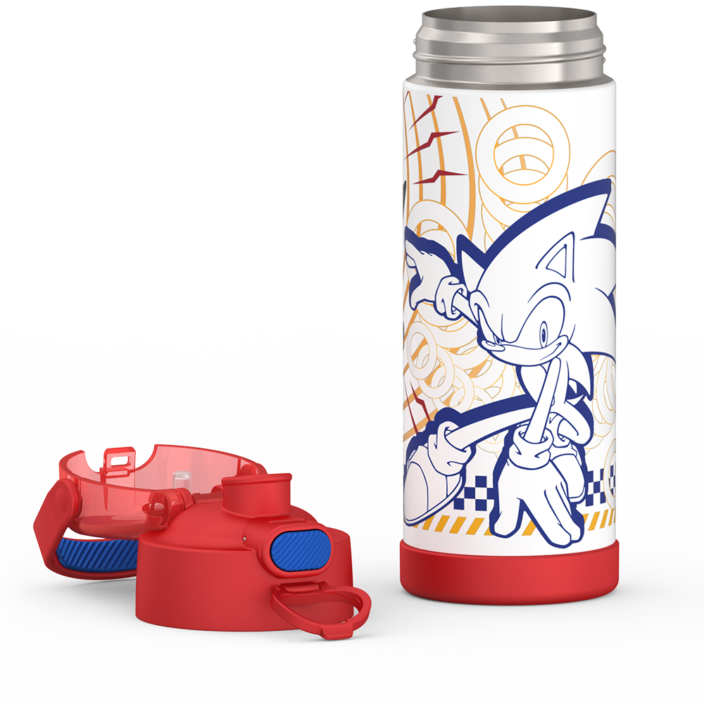 16oz FUNtainer® Water Bottle Sonic the Hedgehog™ - Image 9