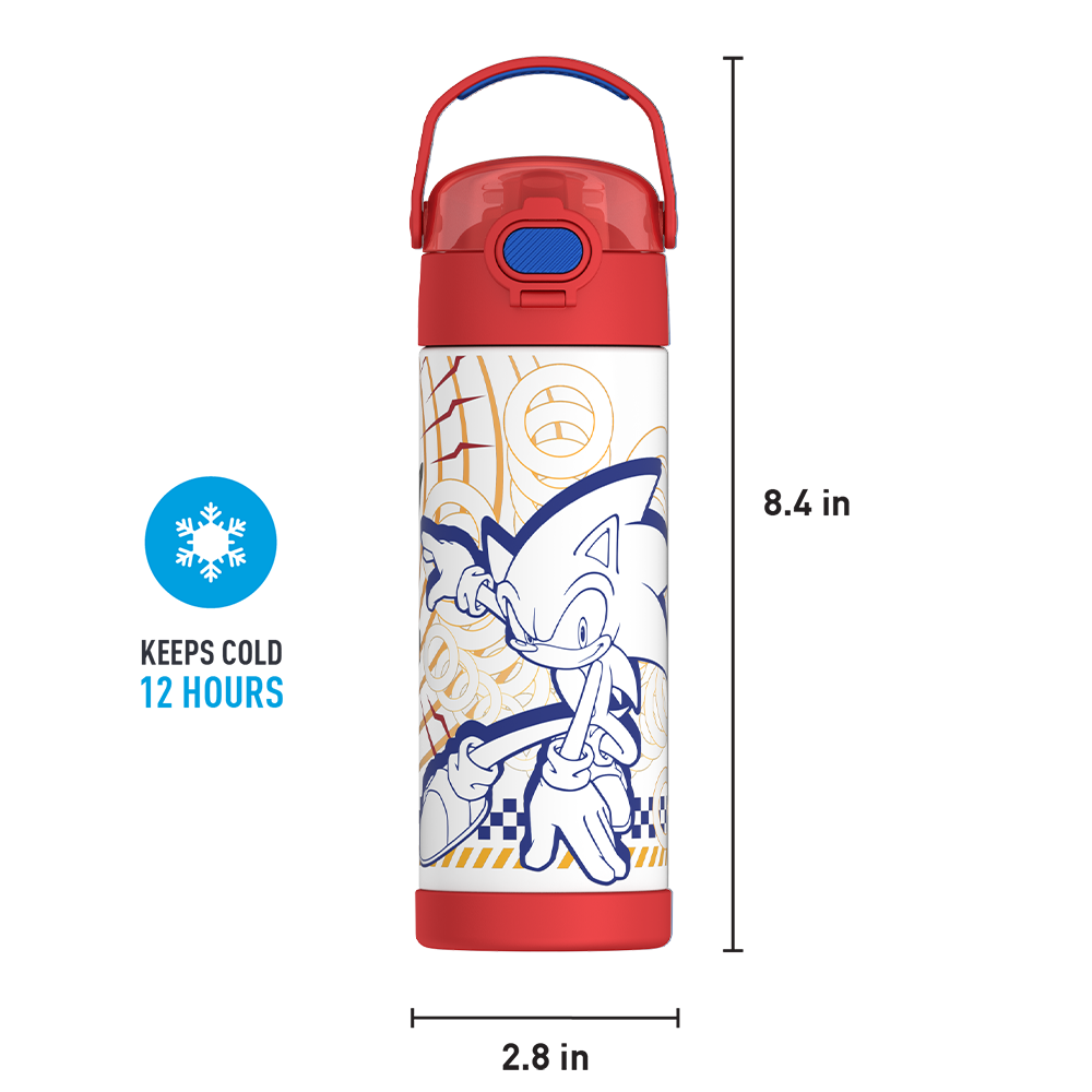 16oz FUNtainer® Water Bottle Sonic the Hedgehog™ - Image 7