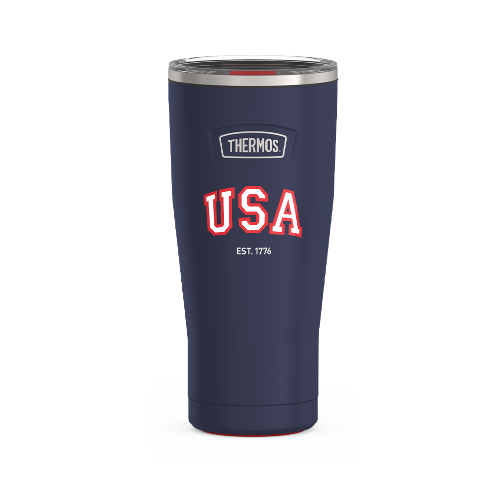 24oz ICON™ TUMBLER WITH SLIDE LOCK LID - NAVY USA - Image 7