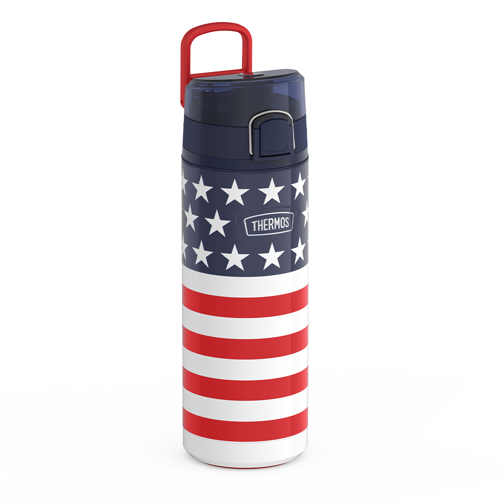 24oz ICON™ WATER BOTTLE WITH SPOUT - AMERICAN FLAG - Image 7
