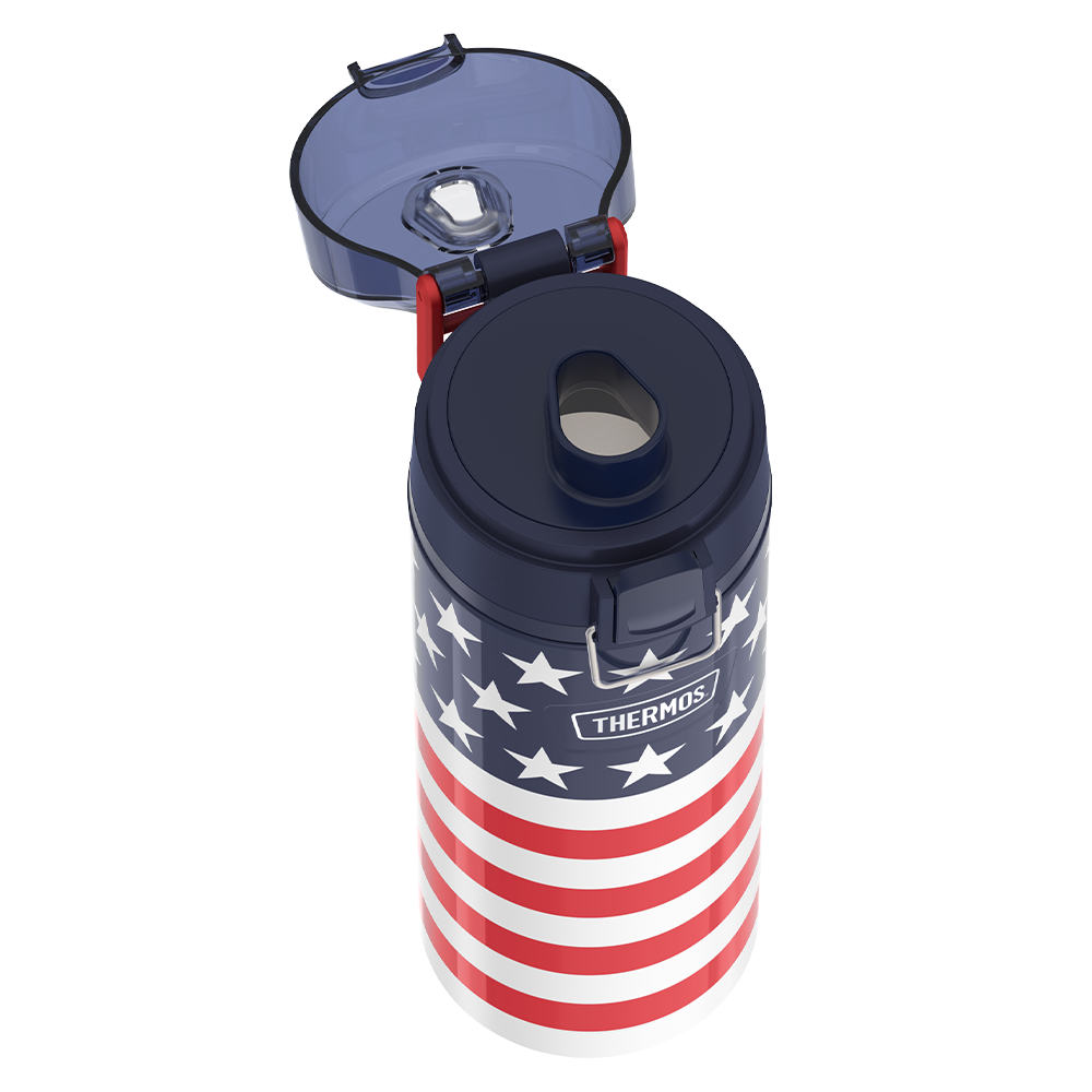 24oz ICON™ WATER BOTTLE WITH SPOUT - AMERICAN FLAG - Image 6